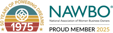 NAWBO — National Association of Women Business Owners, Proud Member